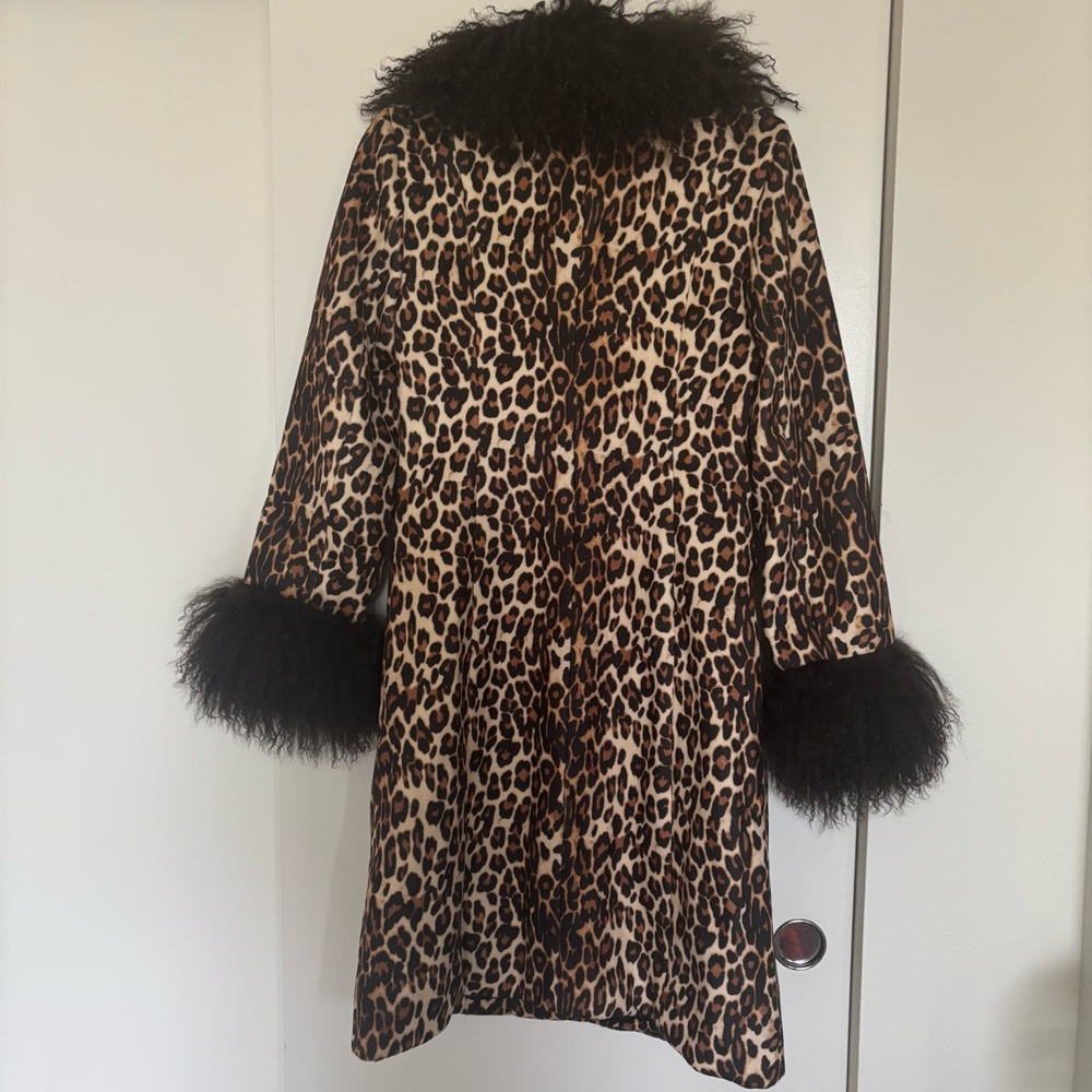 NWT Charlotte Simone Harley Leopard Coat - Picture 8 of 8